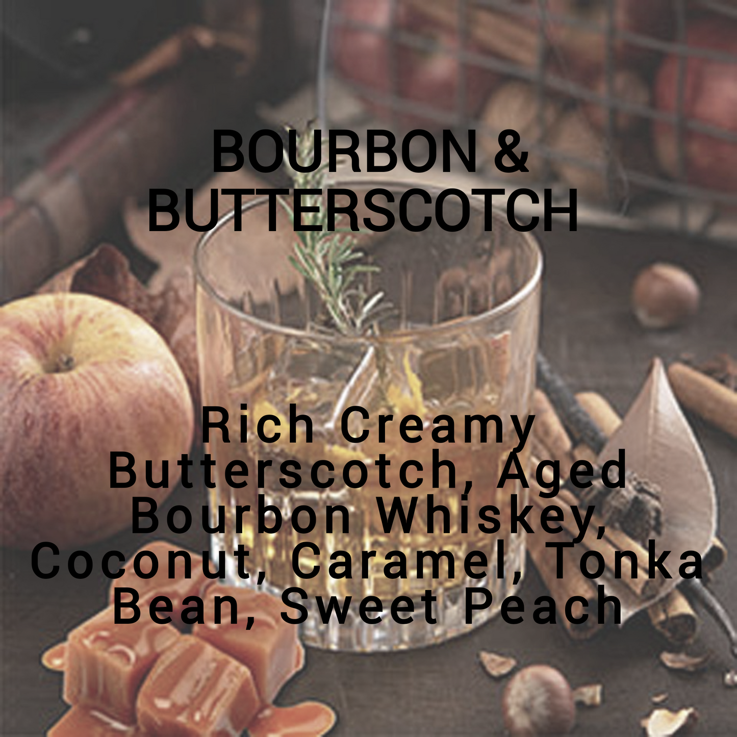 Bourbon & Butterscotch Reed Diffuser